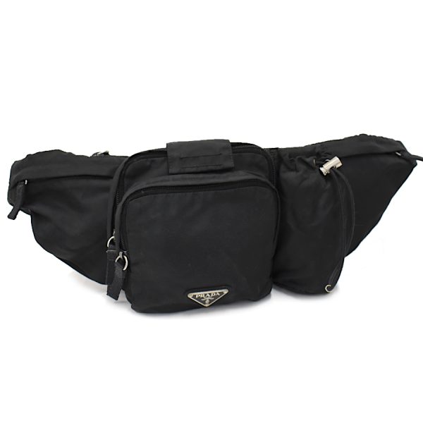 1 Prada Belt Bag Body Bag Nylon Black