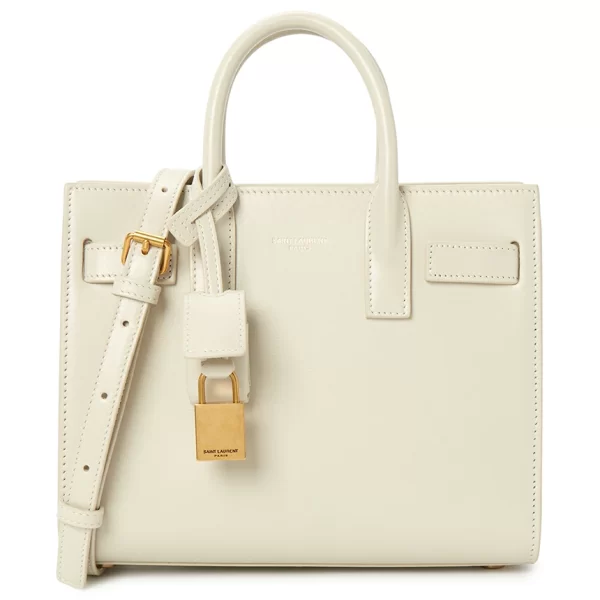 1 Saint Laurent Tote Bag Shoulder Bag Ivory