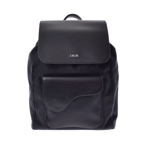 1 Dior Backpack Black Nylon Rucksack Daypack