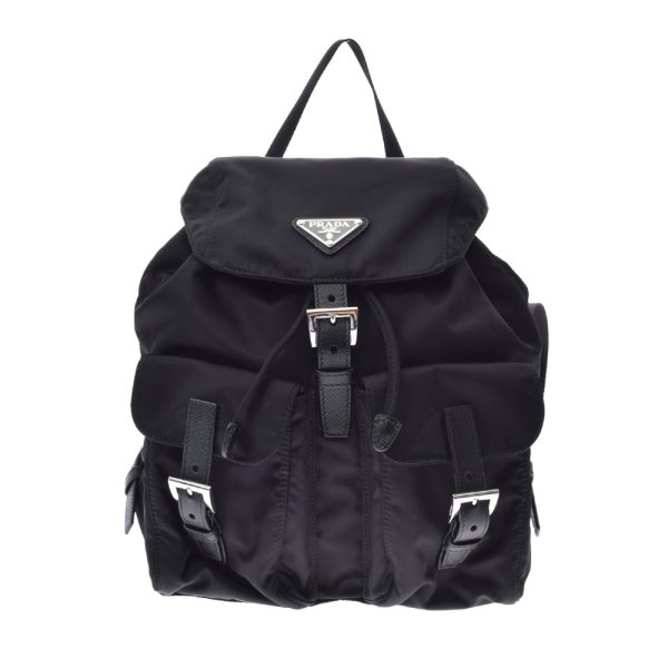 1 Prada Backpack Black Nylon Rucksack Daypack