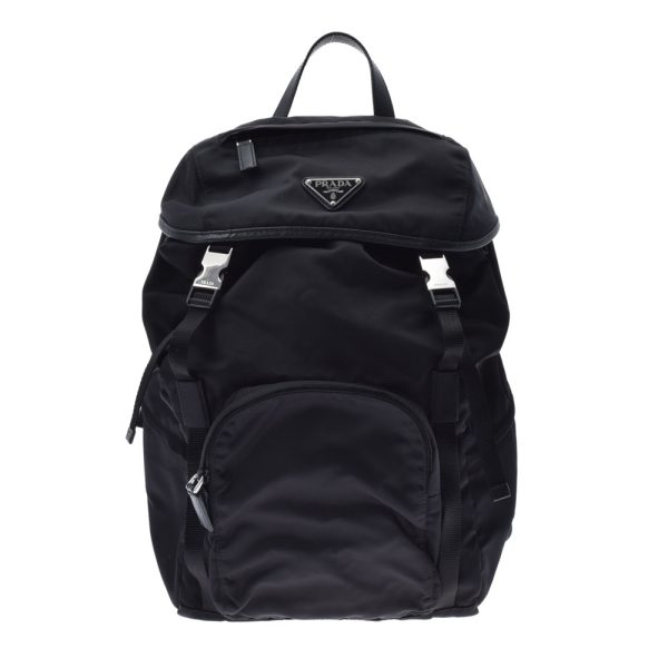 1 Prada Backpack Nylon Rucksack Daypack Black