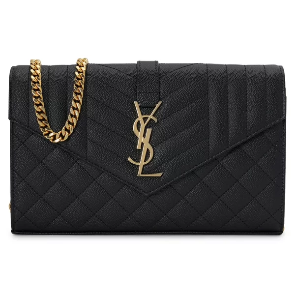 1 Saint Laurent Shoulder Bag Handle Black