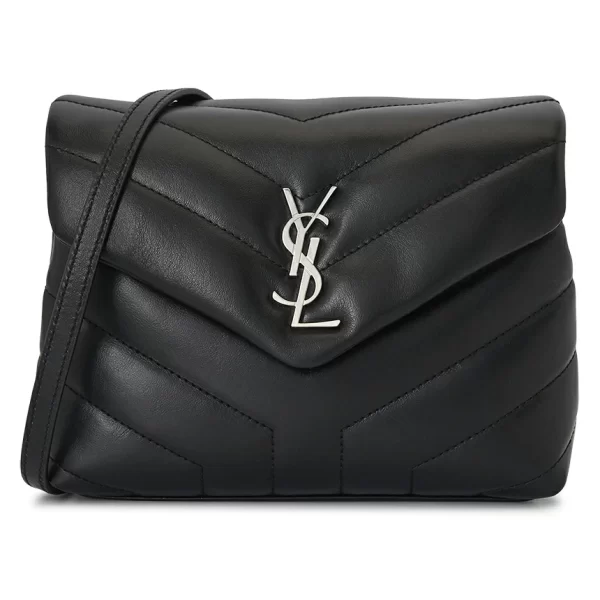 1 Saint Laurent Shoulder Bag Cowhide Black