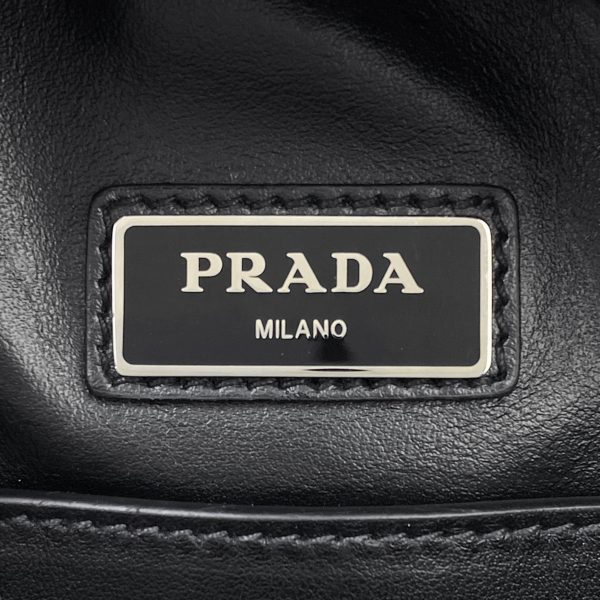 10 Prada Body Bag Shoulder Bag Saffiano Leather Nero Black