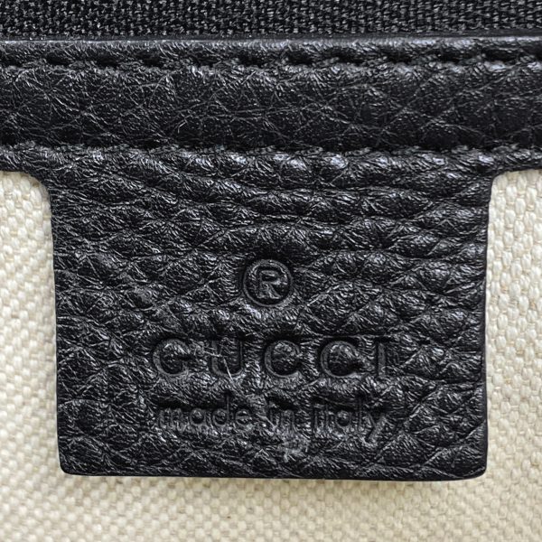 1000063513980 21 Gucci GG Marmont Handbag 2way Shoulder Bag Leather Black