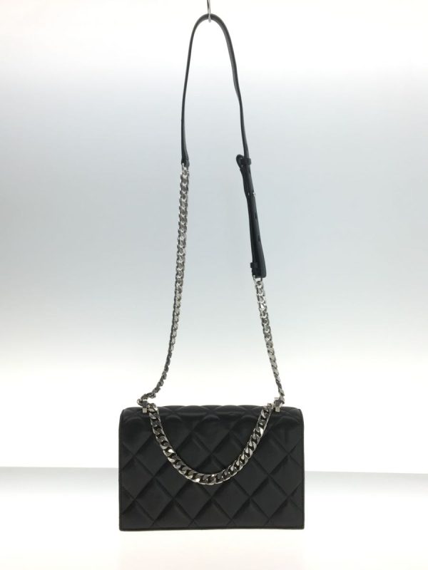 2 Alexander Mcqueen Jeweled Satchel Shoulder Bag Leather Black