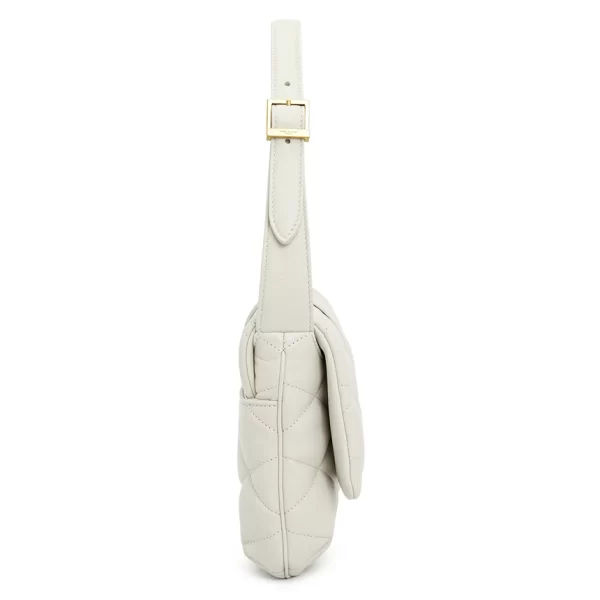 2 Saint Laurent Tote Bag Genuine leather White