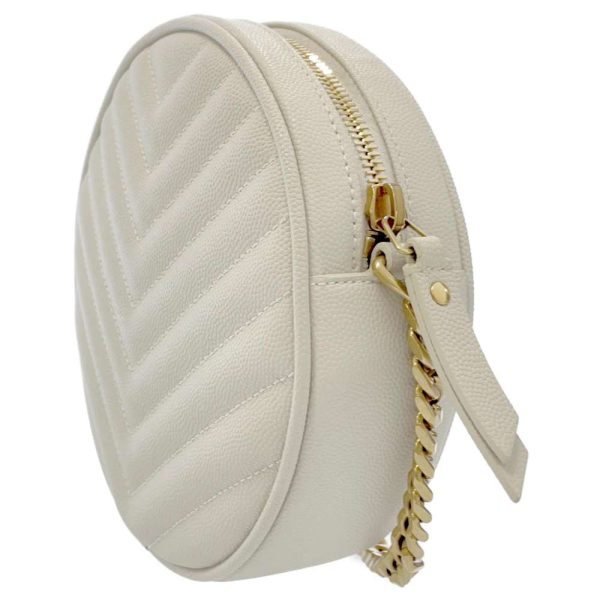 2 Saint Laurent Chain Shoulder Bag White