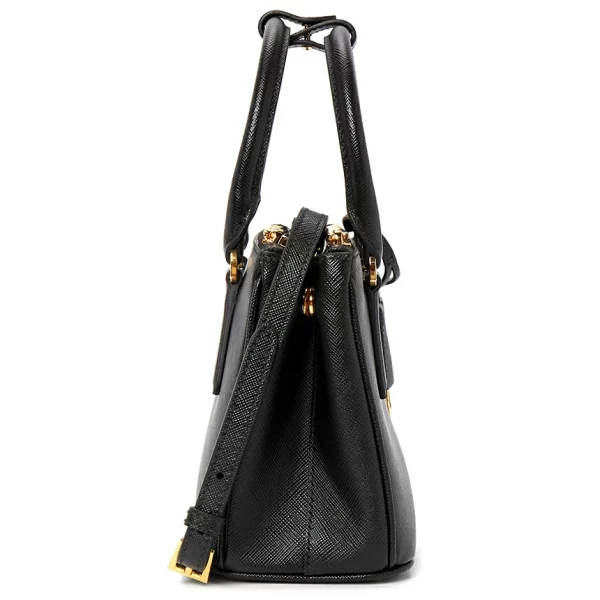 2 Prada Tote Bag Shoulder Bag Black