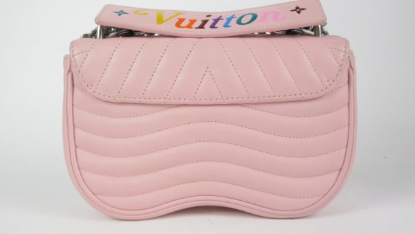 2 Louis Vuitton Taurillon New Wave Chain Shoulder Bag Pink