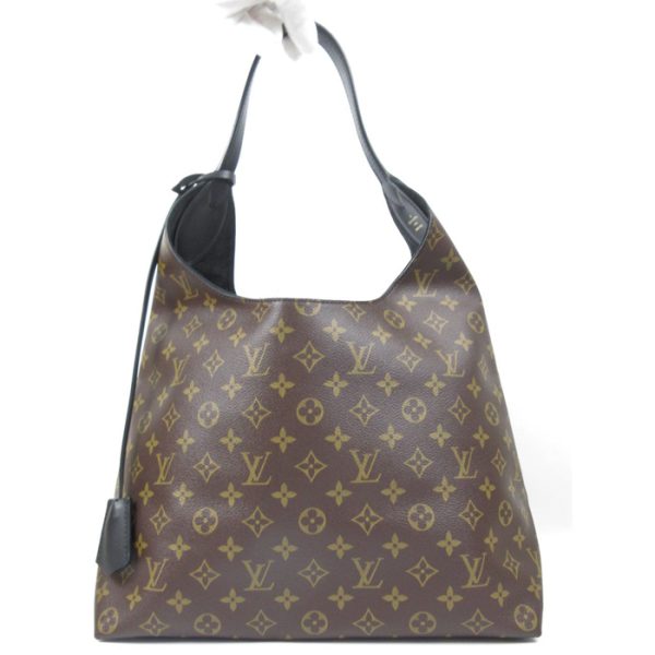 2 Louis Vuitton Monogram Flower Hobo Shoulder Bag Back