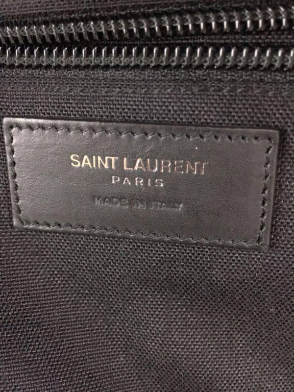 2 Saint Laurent Rucksack Backpack Black