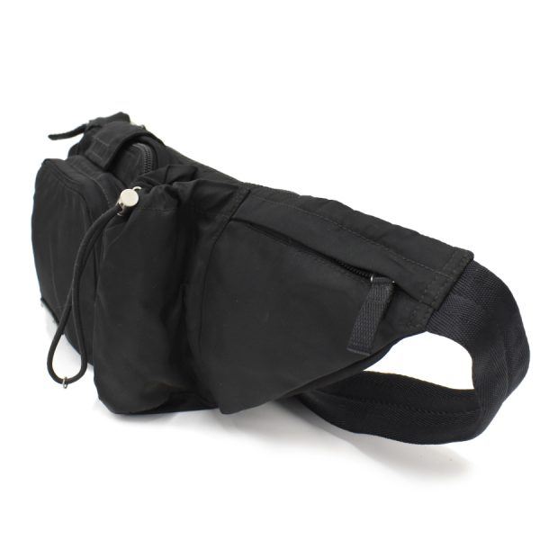 2 Prada Belt Bag Body Bag Nylon Black
