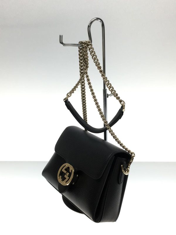 2 Gucci GG Shoulder Bag Handbag Black