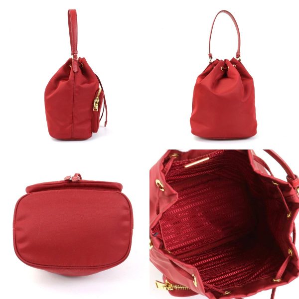 2 Prada Crossbody Shoulder Bag Handbag Nylon Red
