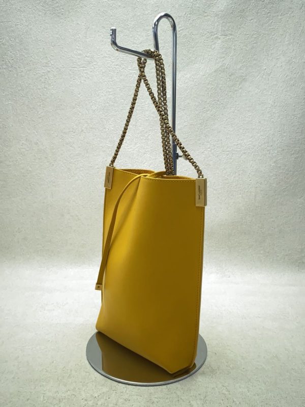 2 Saint Laurent Shoulder Bag Lether Yellow