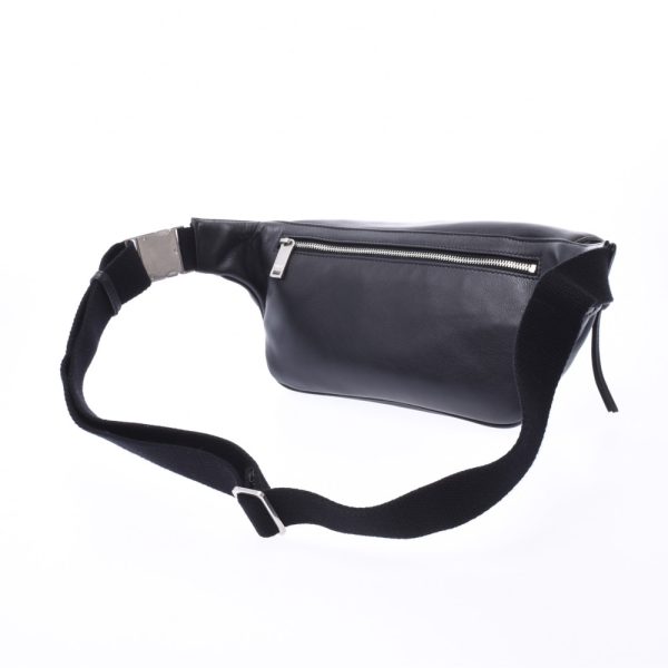 2 Saint Laurent Body Bag Black Calf Waist Bag