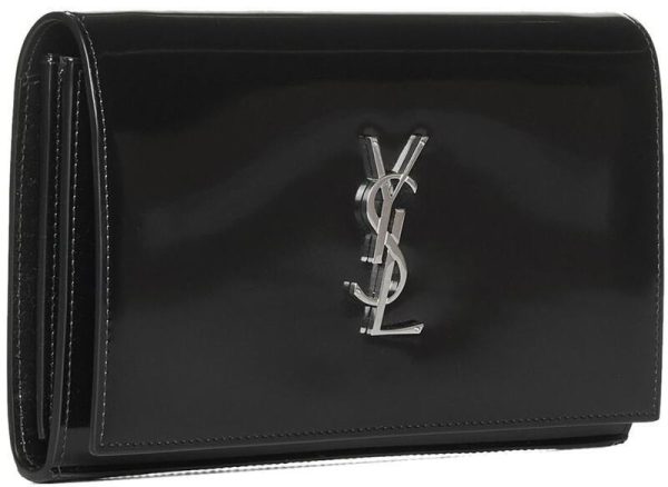 2 Saint Laurent Shoulder Bag Handbag Black