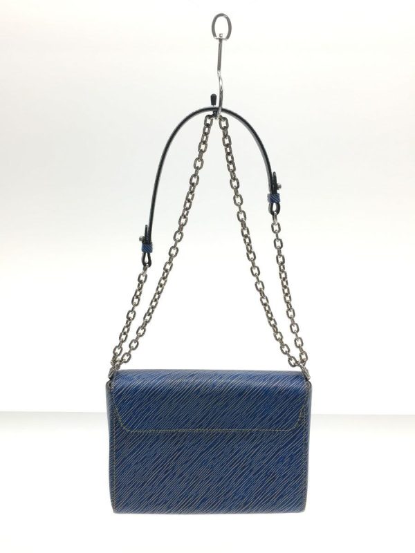 2 Louis Vuitton Twist MM Epi Leather Blue