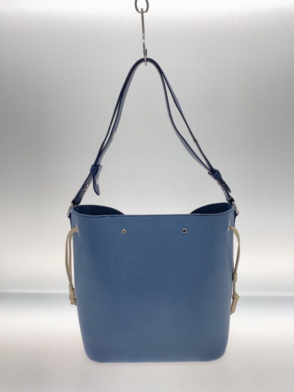 2 Louis Vuitton Lockme Bucket Calf Skin Leather Blue