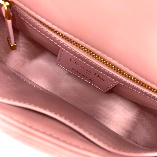 2000301246905026 14 Christian Dior Smooth Calfskin Leather 30 Montaigne Shoulder Bag Pink