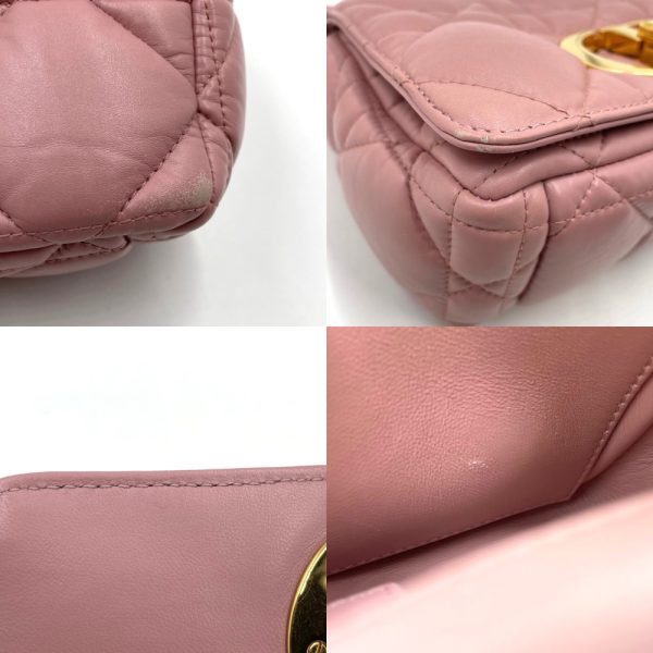 2000301246905026 16 Christian Dior Smooth Calfskin Leather 30 Montaigne Shoulder Bag Pink