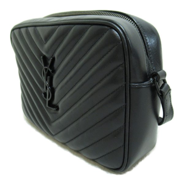 2101217604550 4 Saint Laurent Camera Shoulder Bag Leather Black
