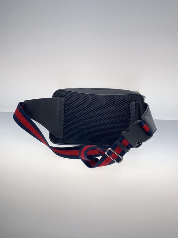 2334141383417 03 Gucci Waist Bag BLK Allover Pattern Black