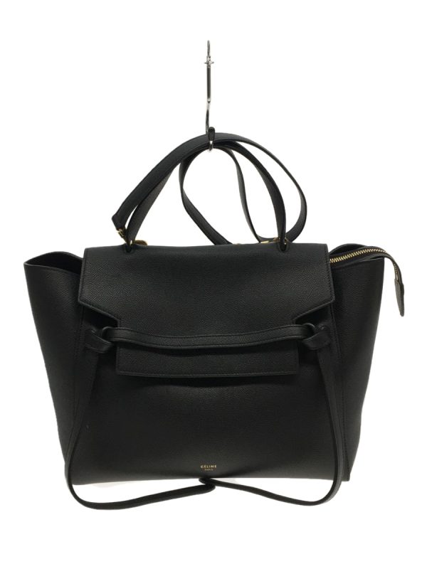 2339050807344 01 Celine Black Leather Handbag Shoulder Bag