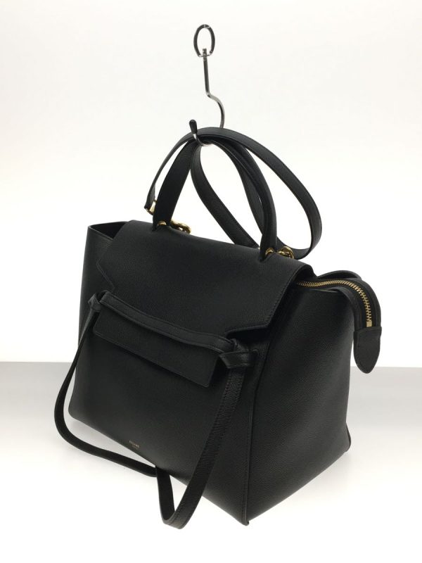 2339050807344 02 Celine Black Leather Handbag Shoulder Bag