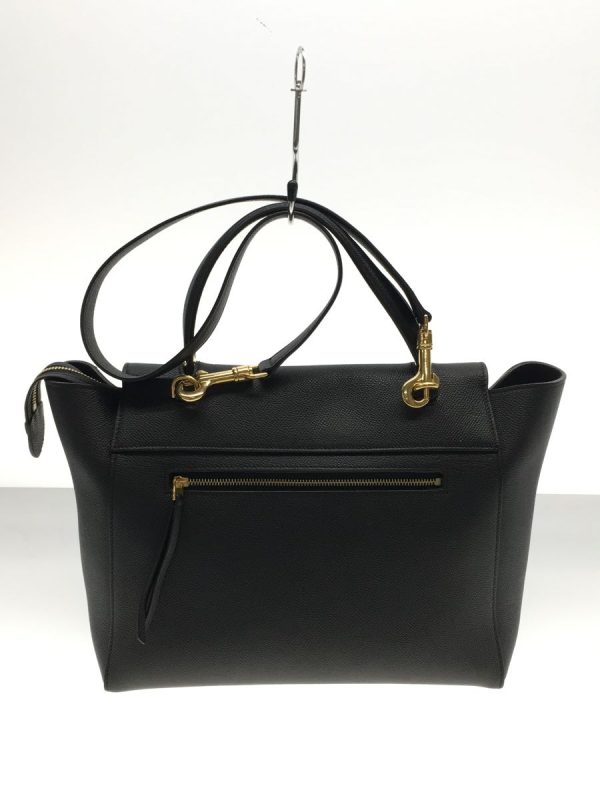 2339050807344 04 Celine Black Leather Handbag Shoulder Bag