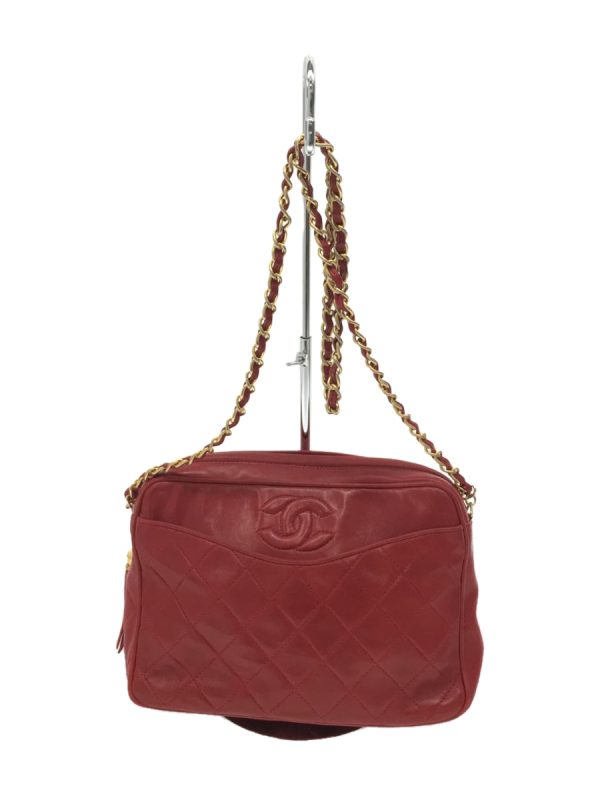 2341050383377 01 Chanel Shoulder Bag Red Leather Handbag