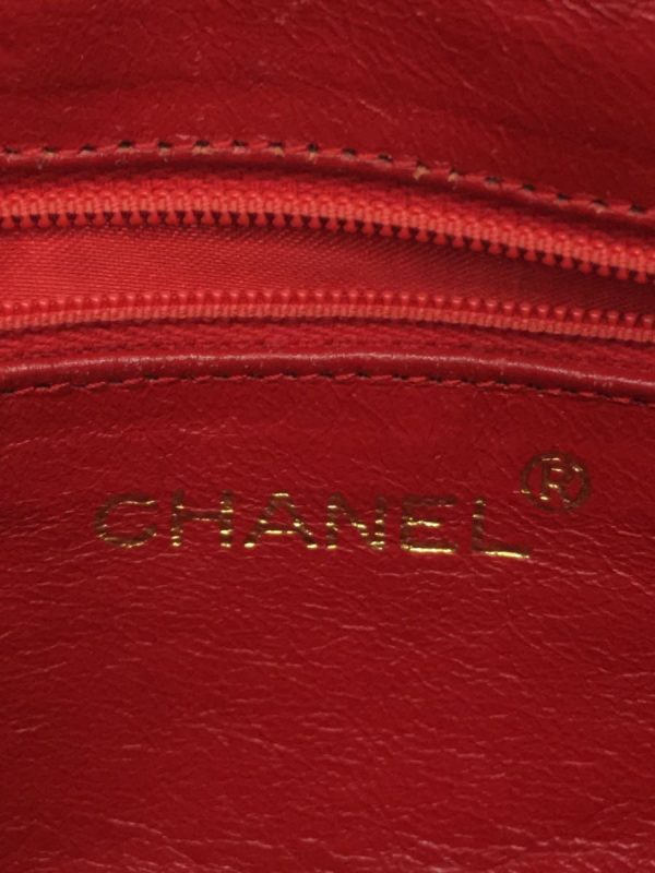 2341050383377 03 Chanel Shoulder Bag Red Leather Handbag