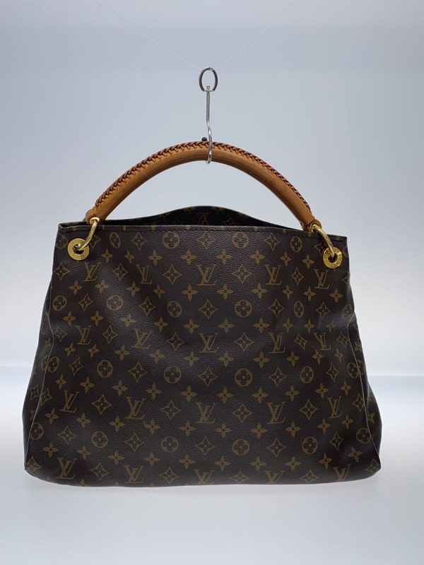 3 Louis Vuitton Artsy MM Monogram Canvas Brown