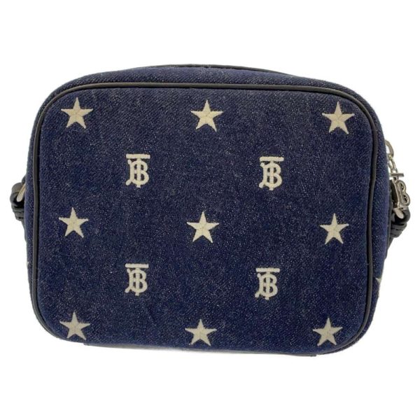 3 Burberry Monogram Denim Camera Bag Navy