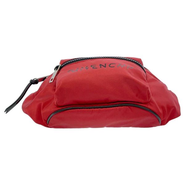 3 Givenchy Waist Bag Nylon Body Bag Red