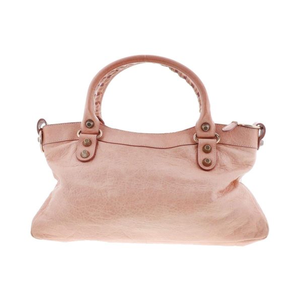 3 Balenciaga The Giant First Bag Handbag Pink