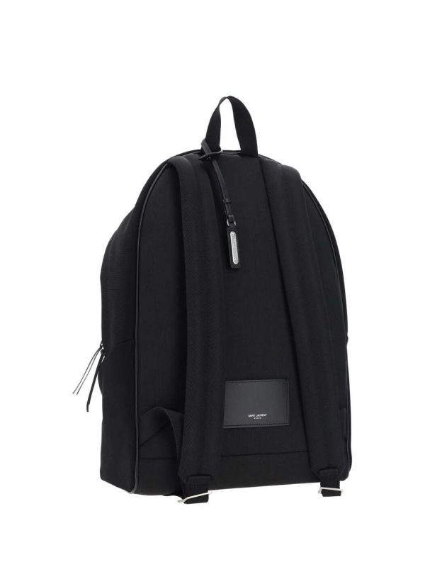 3 Saint Laurent Shoulder Bag Backpack Black