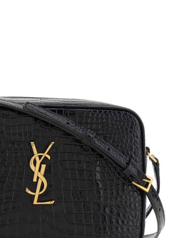 3 Saint Laurent Monogram Shoulder Bag Nero Bag Black