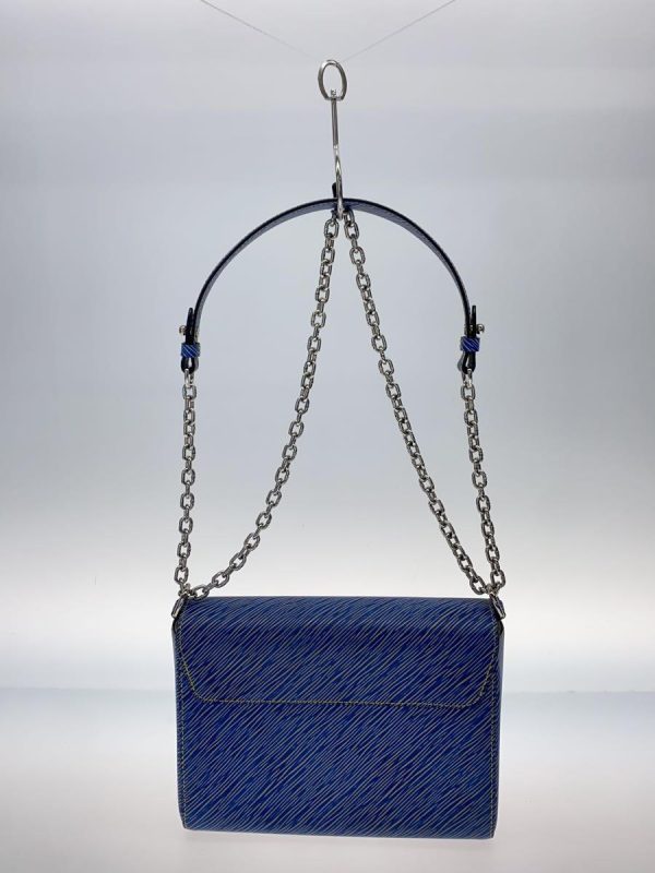 3 Louis Vuitton Twist MM Epi Leather Blue