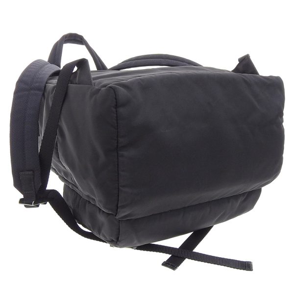 3 Prada Backpack Rucksack Nylon Black