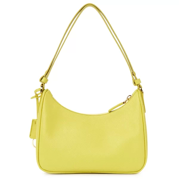 3 Prada Hand Bag Shoulder Bag Yellow