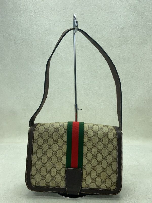 3 Gucci Shoulder Bag Handbag Beige