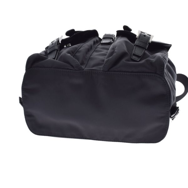 3 Prada Backpack Black Nylon Rucksack Daypack