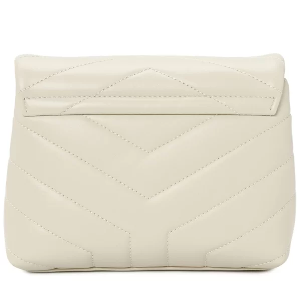 3 Saint Laurent Shoulder Bag Handle Bag Ivory