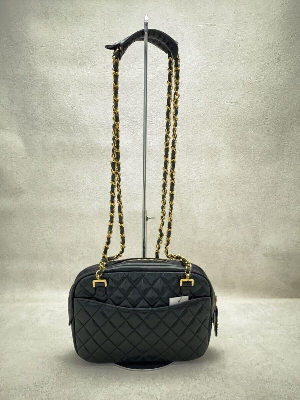 3 Chanel Shoulder Bag Black