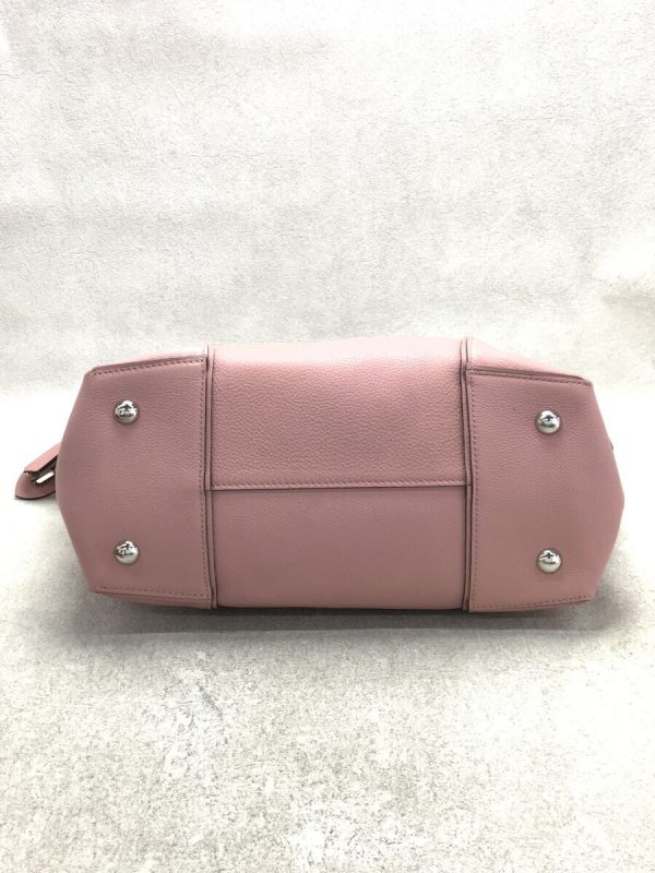 3 Louis Vuitton Lockit PM Shoulder Bag Leather Pink