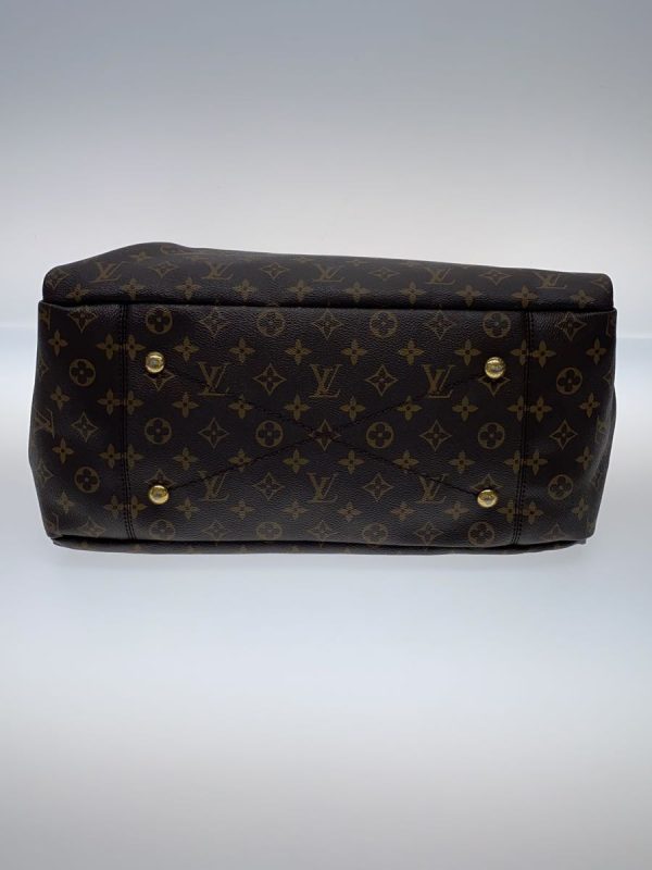 4 Louis Vuitton Artsy MM Monogram Canvas Brown