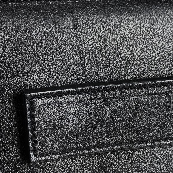 4 Saint Laurent Medium Handbag Leather Black