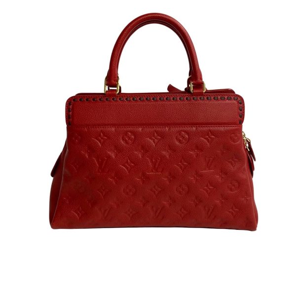 4 Louis Vuitton Vosges MM Empreinte Shoulder Bag Red